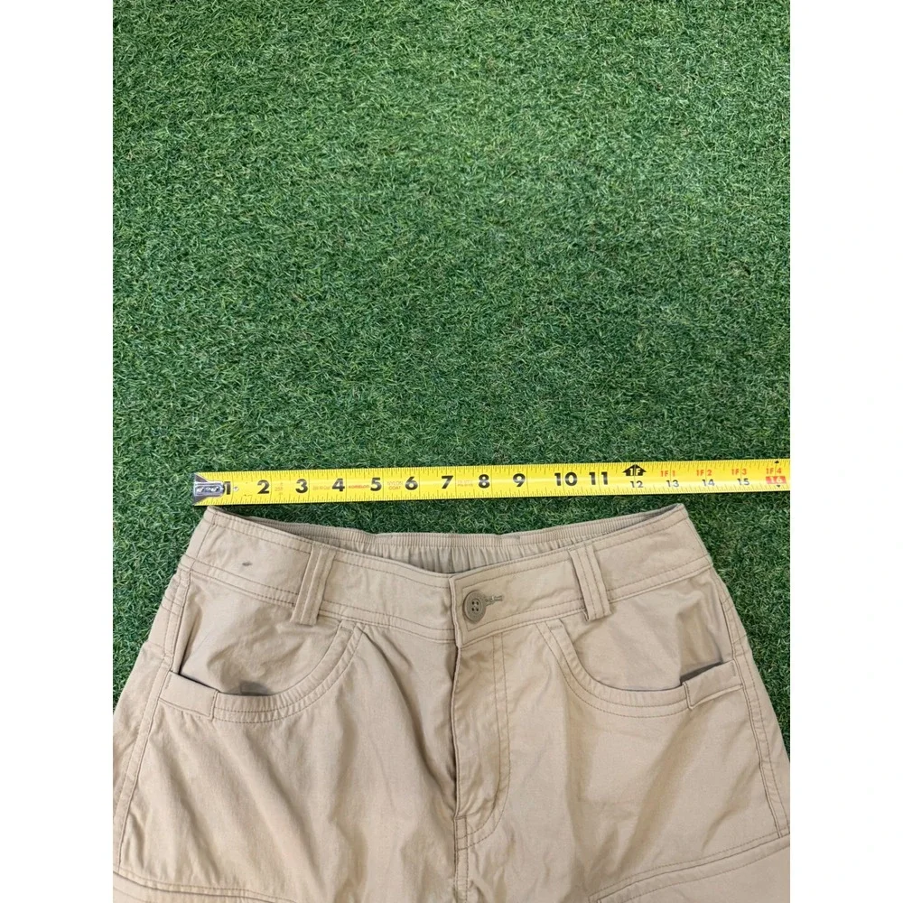 REI Co-op Sahara Cargo Shorts Tan Khaki‎ Hiking Outdoor Mens Size 6
